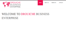 Tablet Screenshot of drouiche.com